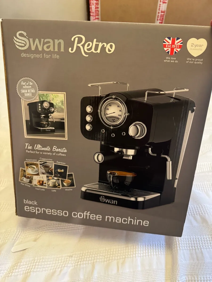 Swan Espresso Coffee Machine - Image 3