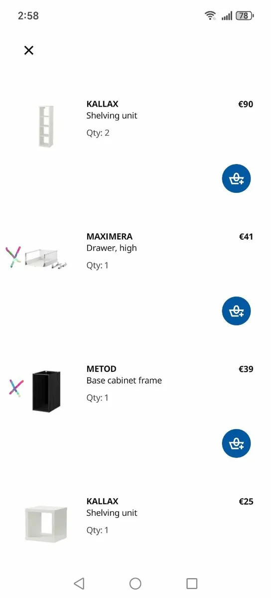 Ikea Kitchen Unit - Metod / Maximera drawer - Image 3