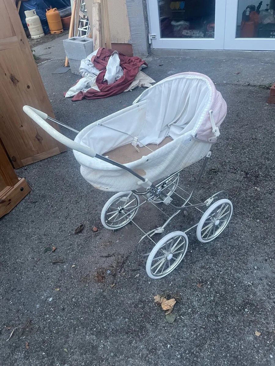 Kids doll toy pram - Image 3