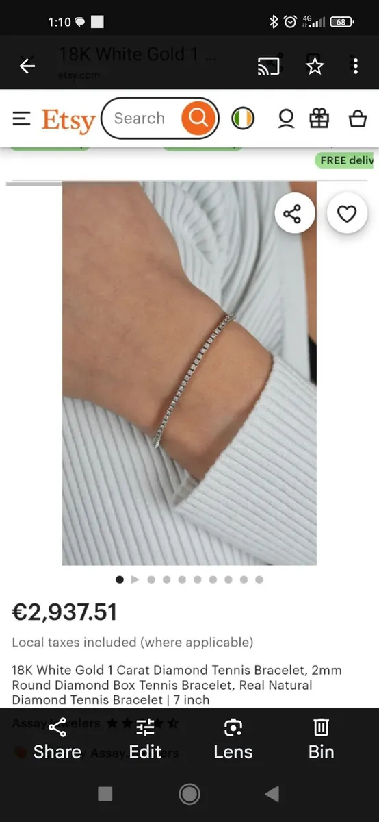 Diamond Bracelet - Image 1