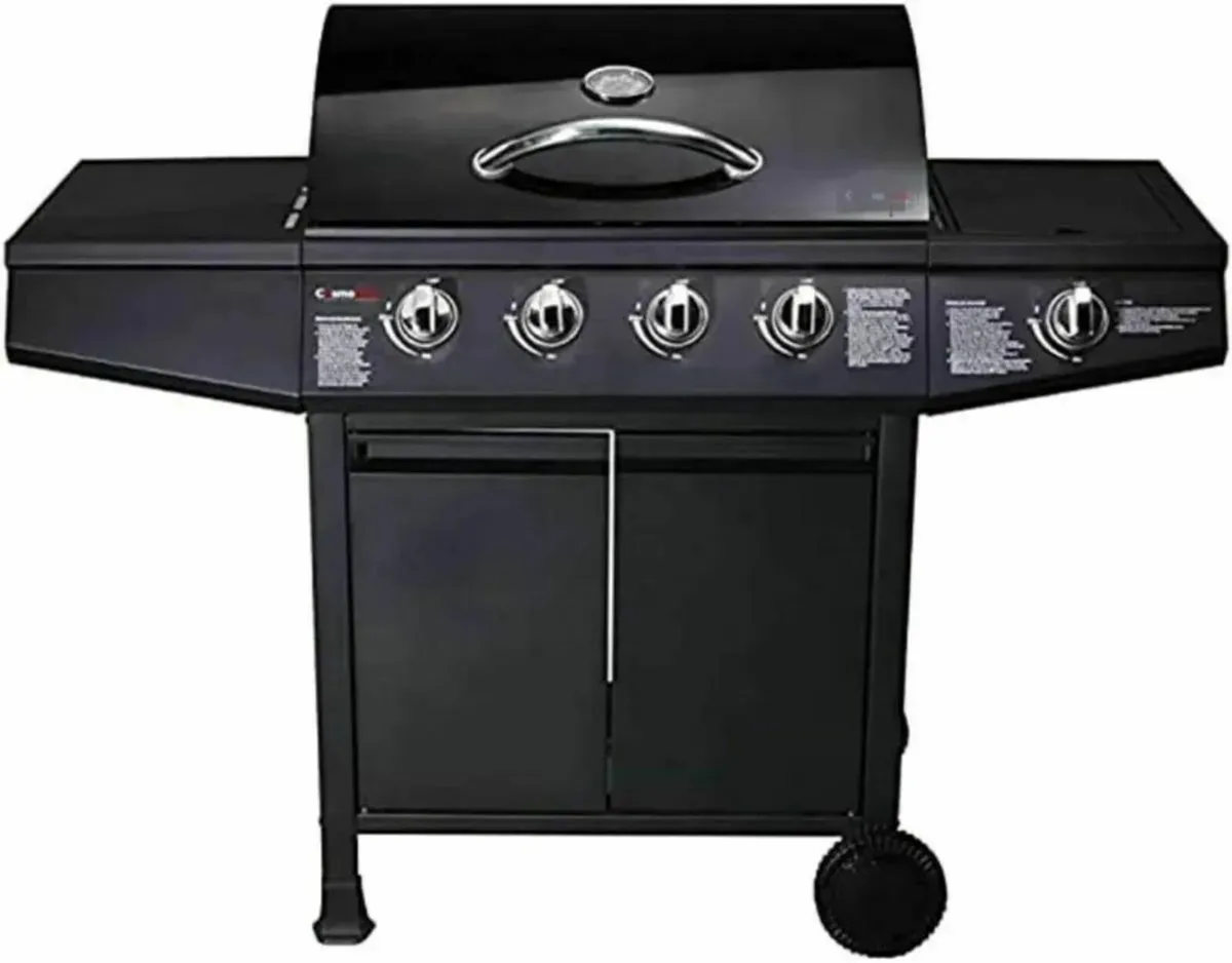 Garden Grill with 4+1 Gas Burners Outdoor Barbecue - Image 1