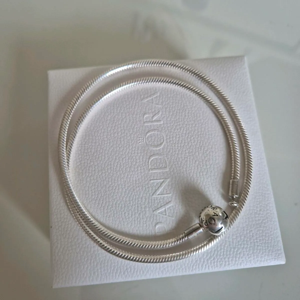 Pandora necklace moment claps excellent condition - Image 3