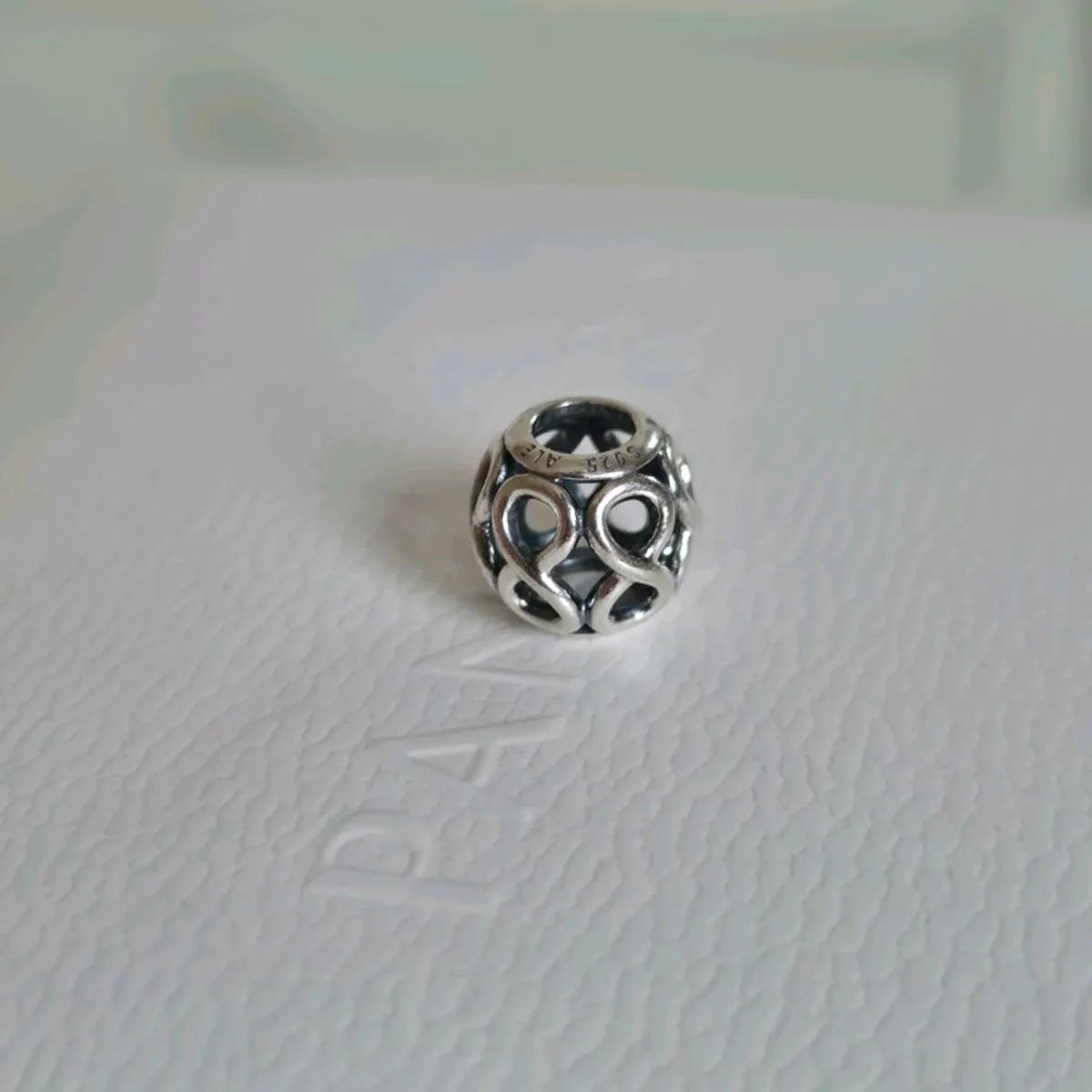 Pandora infinity charm like new fully hallmarked - Image 2