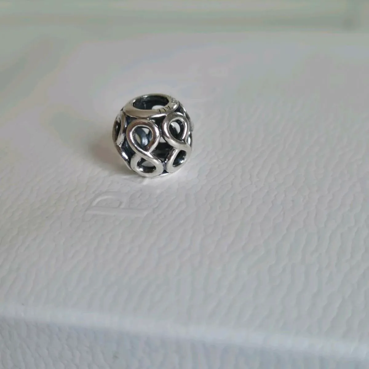 Pandora infinity charm like new fully hallmarked - Image 3