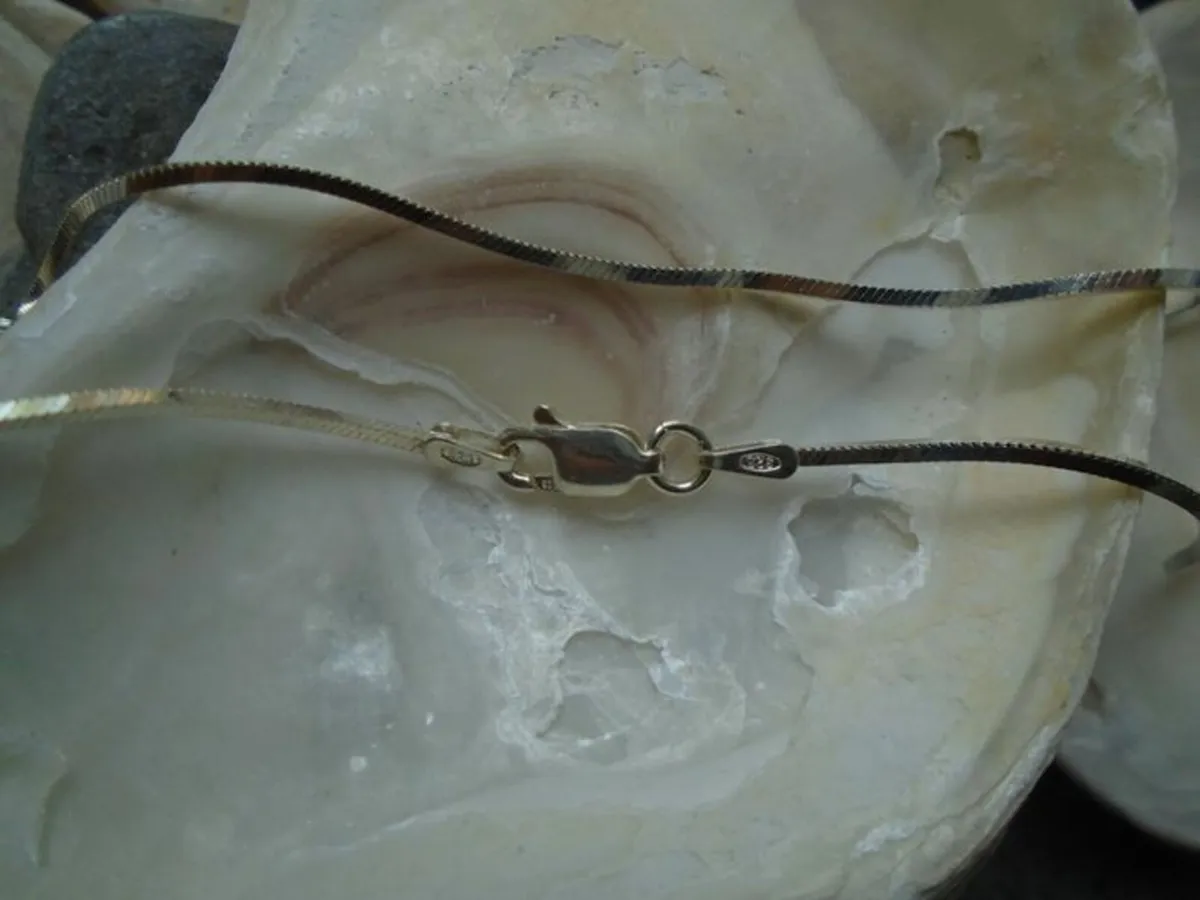 Silver pendant,chain, Silver jewellery.Gift - Image 3