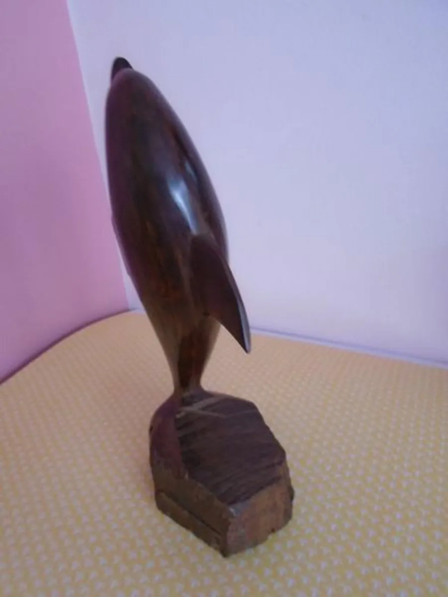 Wooden Dolphin ornament,Home decor,Gift - Image 3