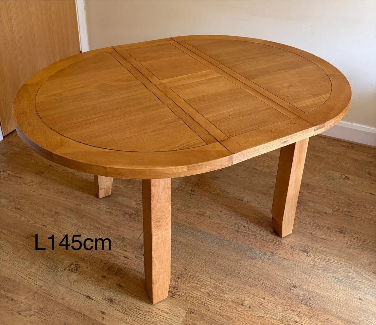 Solid Oak Extendable Table - Image 2