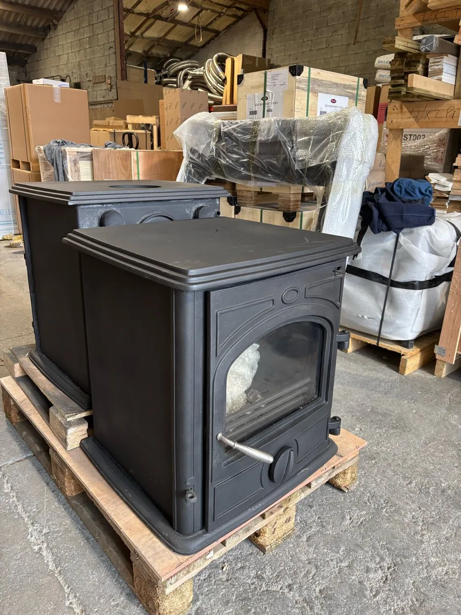 New San Remo 28kw Cast iron boiler stove - Image 4