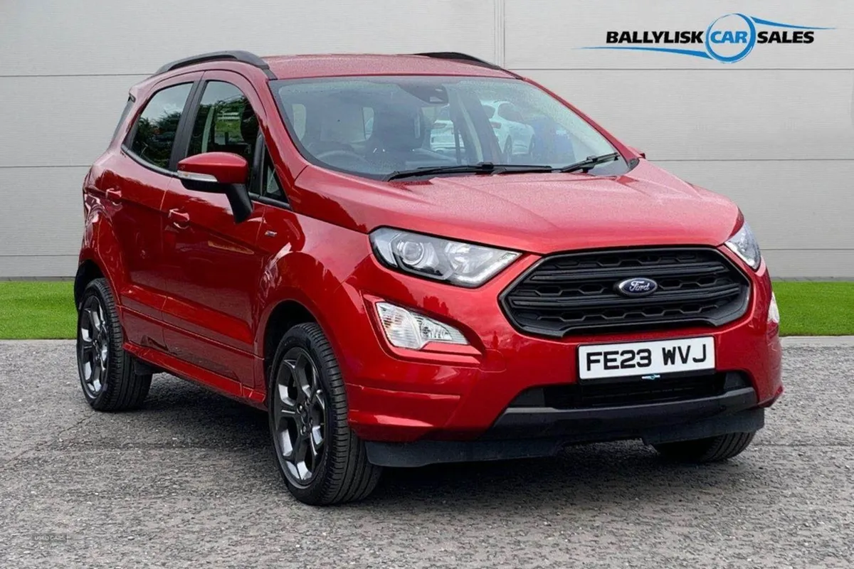 Ford EcoSport 1.0t 125PS St-line in Fantastic Red - Image 1
