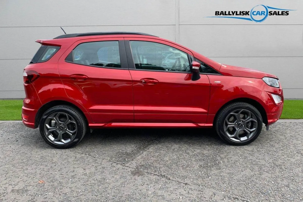 Ford EcoSport 1.0t 125PS St-line in Fantastic Red - Image 3