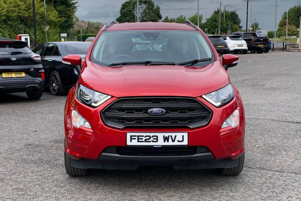 Ford EcoSport 1.0t 125PS St-line in Fantastic Red - Image 4
