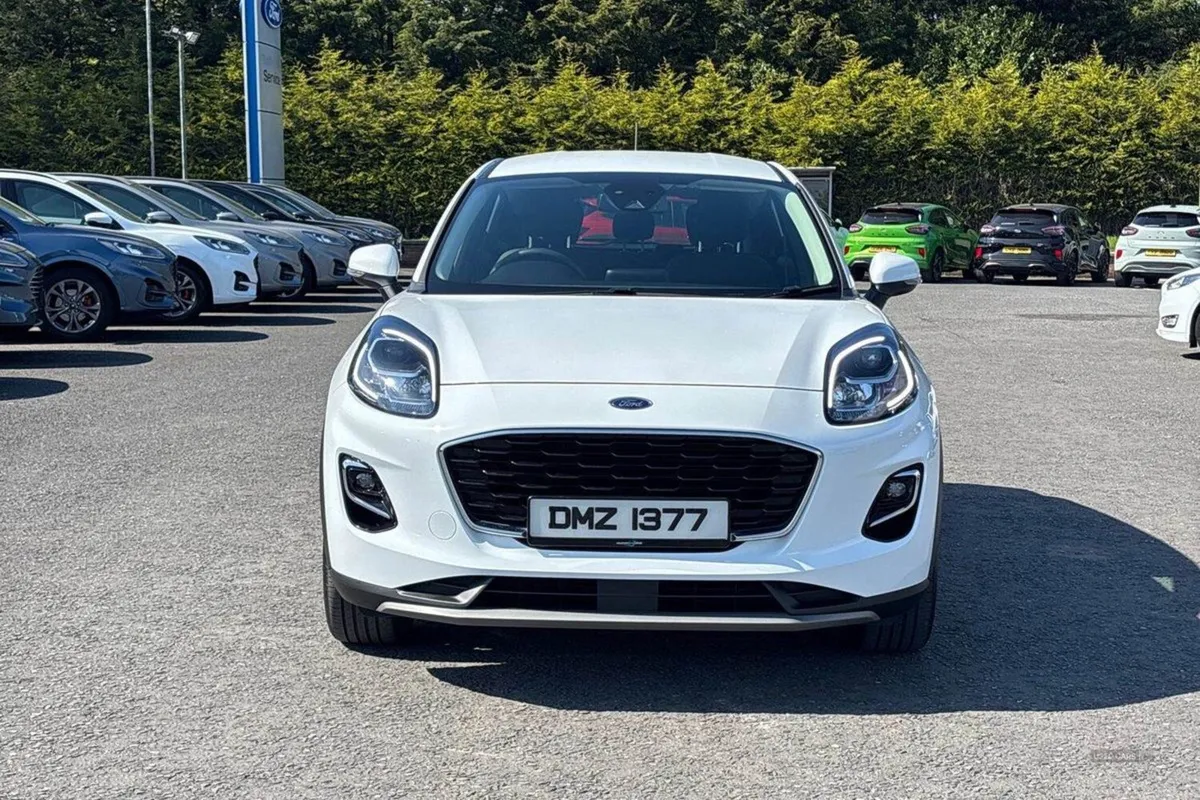 Ford Puma 1.0t 125PS Titanium in White With 7K - Image 4