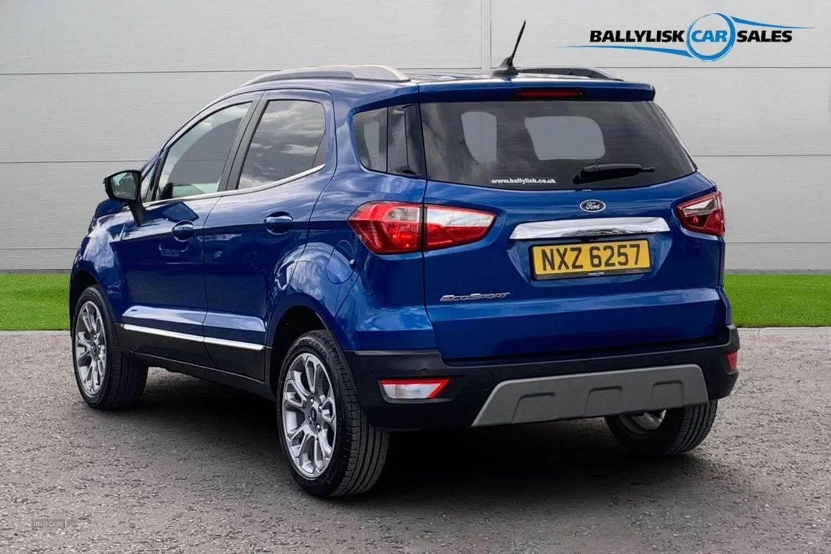 Ford EcoSport 1.0t 125PS Titanium in Blue With 40K - Image 2