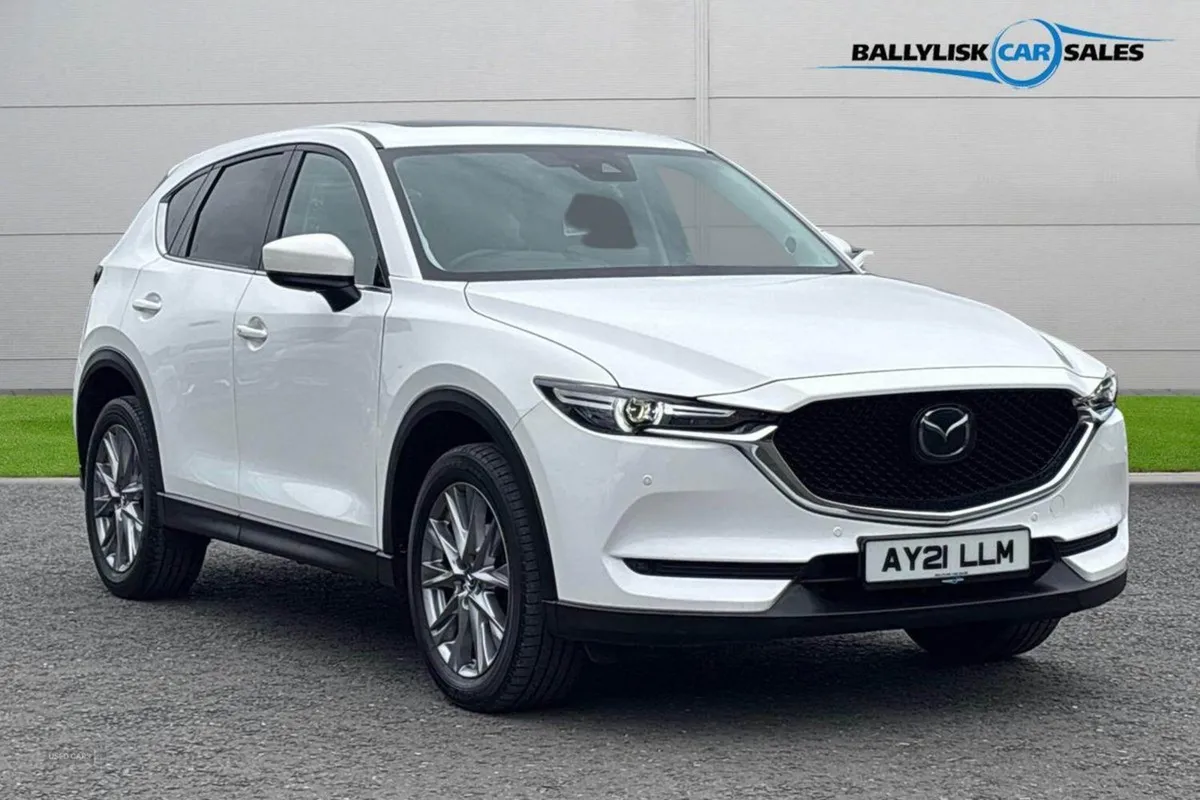 Mazda CX-5 2.0 Skyactiv-g Sport in White With 40K - Image 1