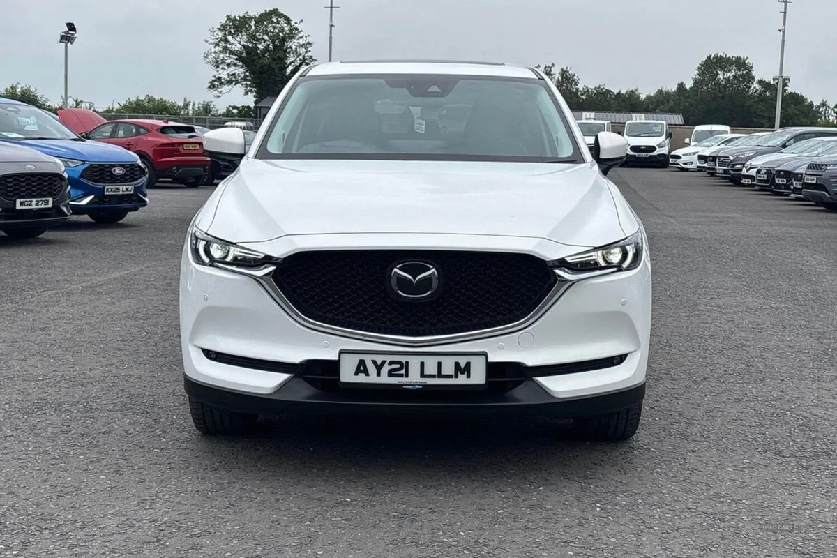 Mazda CX-5 2.0 Skyactiv-g Sport in White With 40K - Image 4