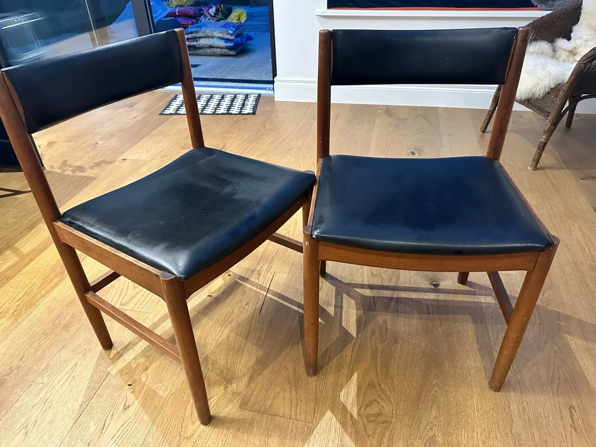 Mid Century Vanson Dining Chairs - Image 1
