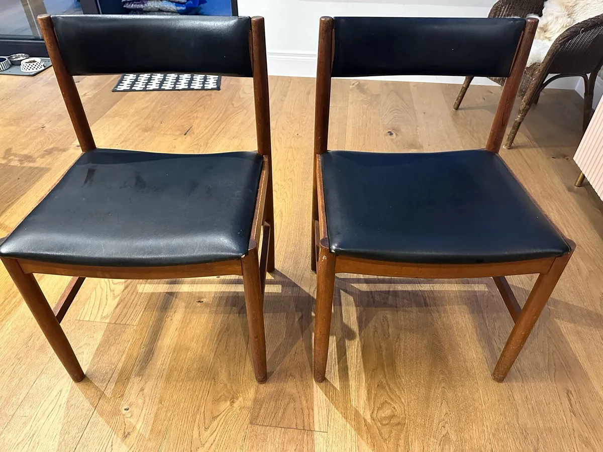 Mid Century Vanson Dining Chairs - Image 2