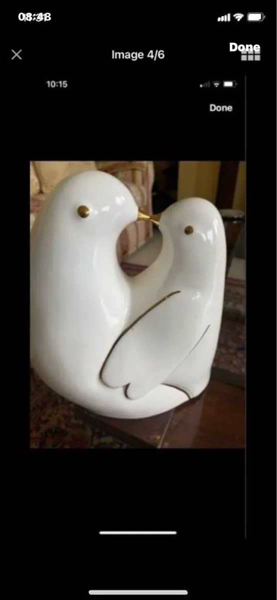 Ceramic Lovebirds - Image 4