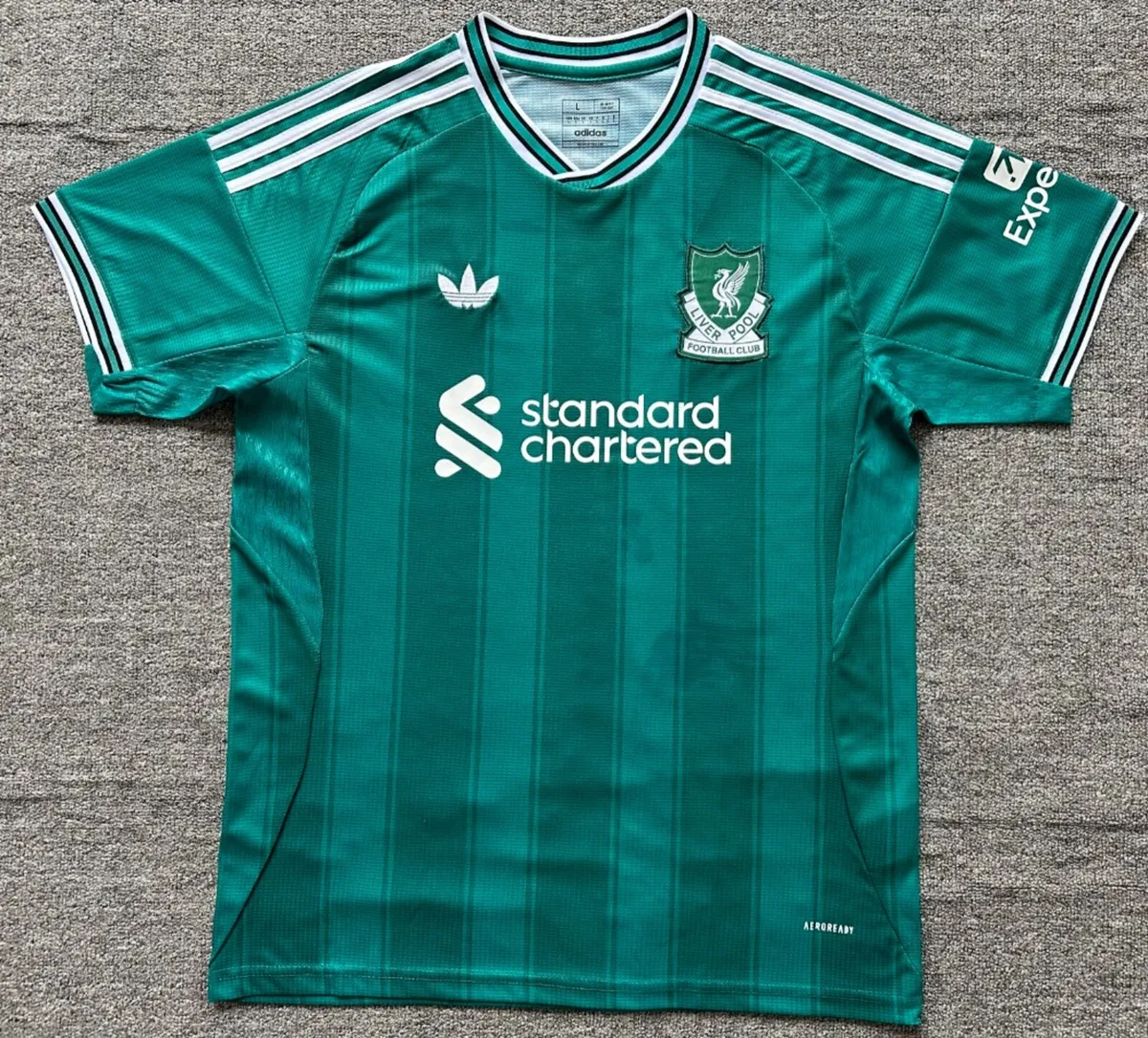LIVERPOOL (3RD) JERSEY , SIZE : S , L , XL .