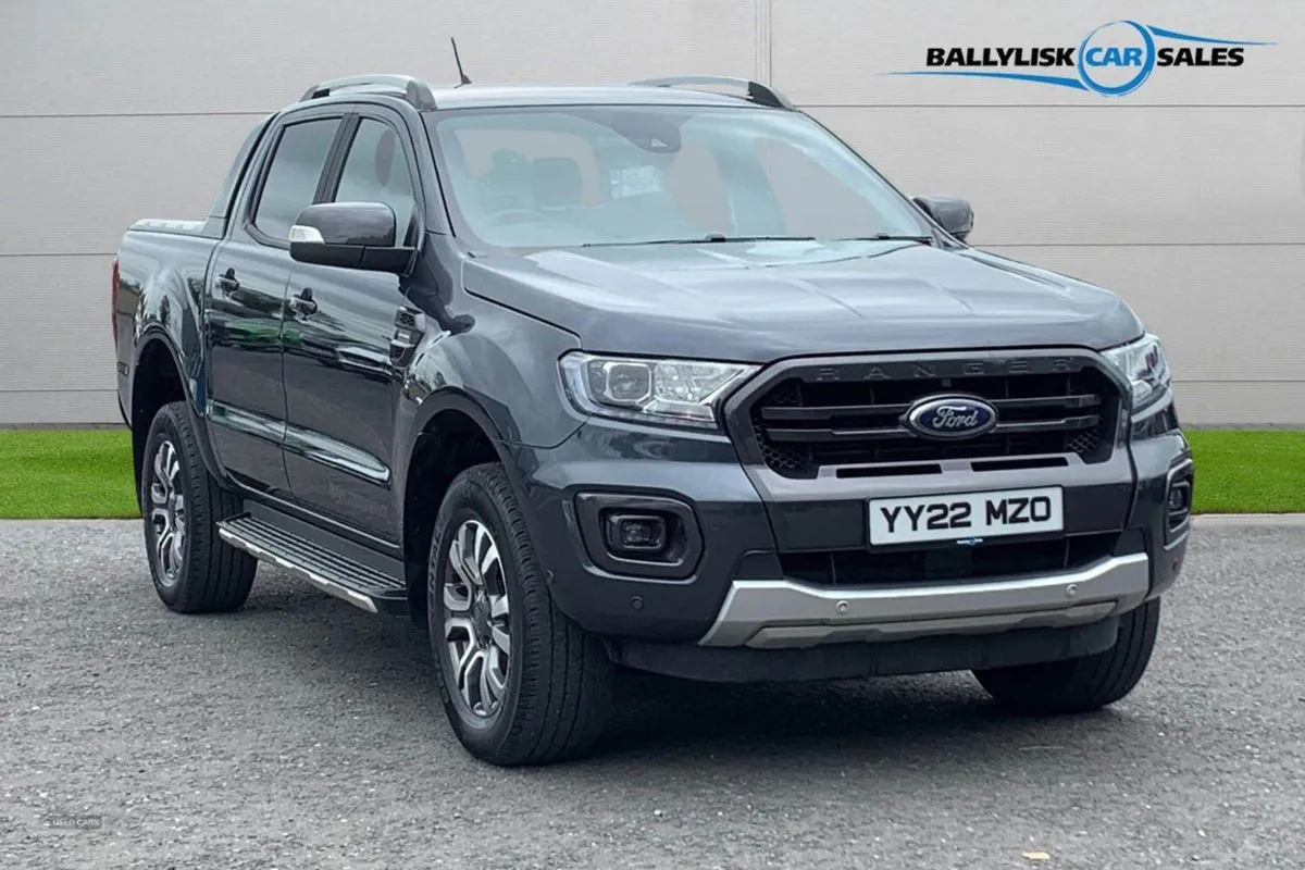 Ford Ranger 2.0 Ecoblue Wildtrak Auto 4WD in Silv - Image 1