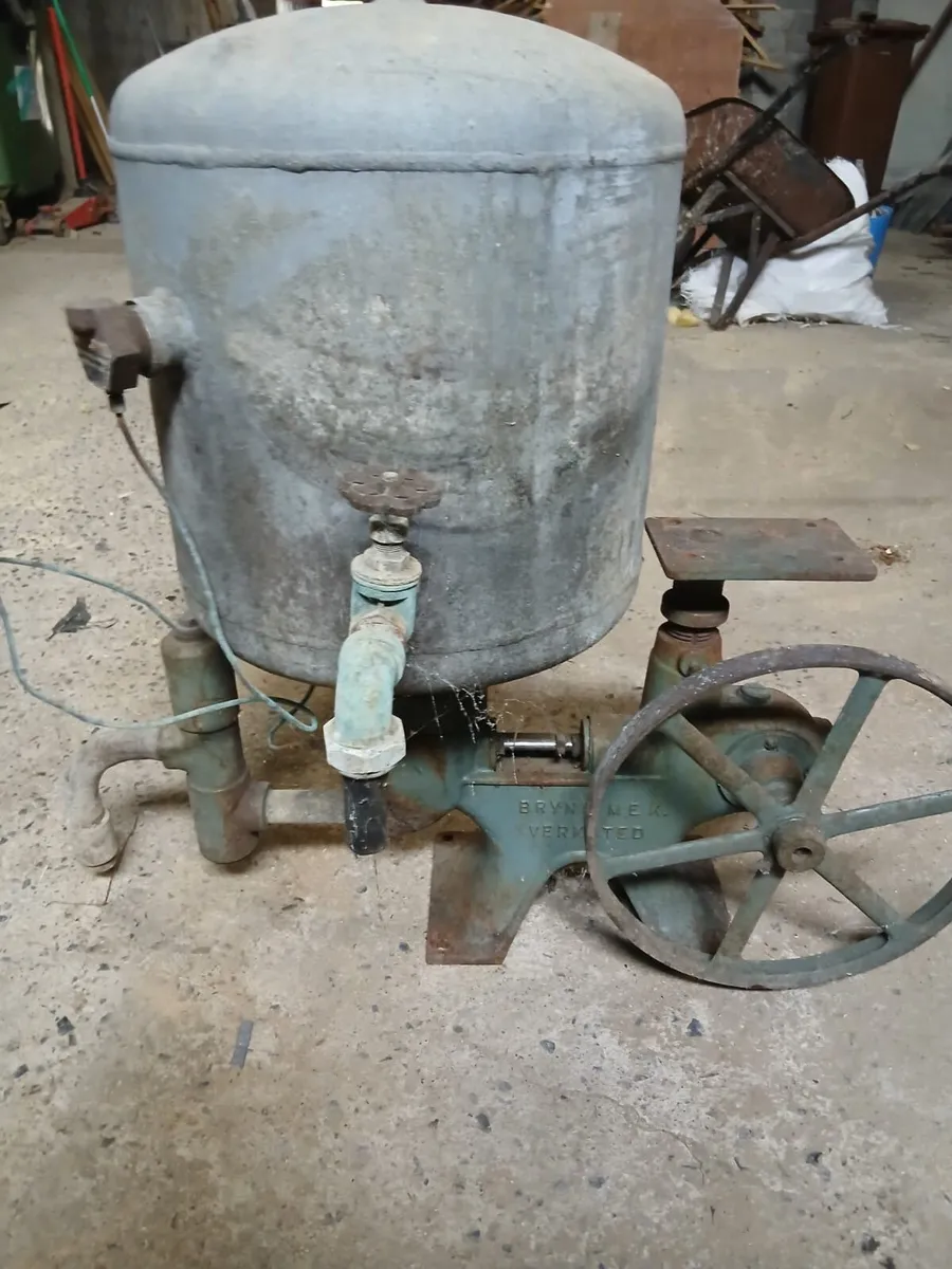 Old style water pump