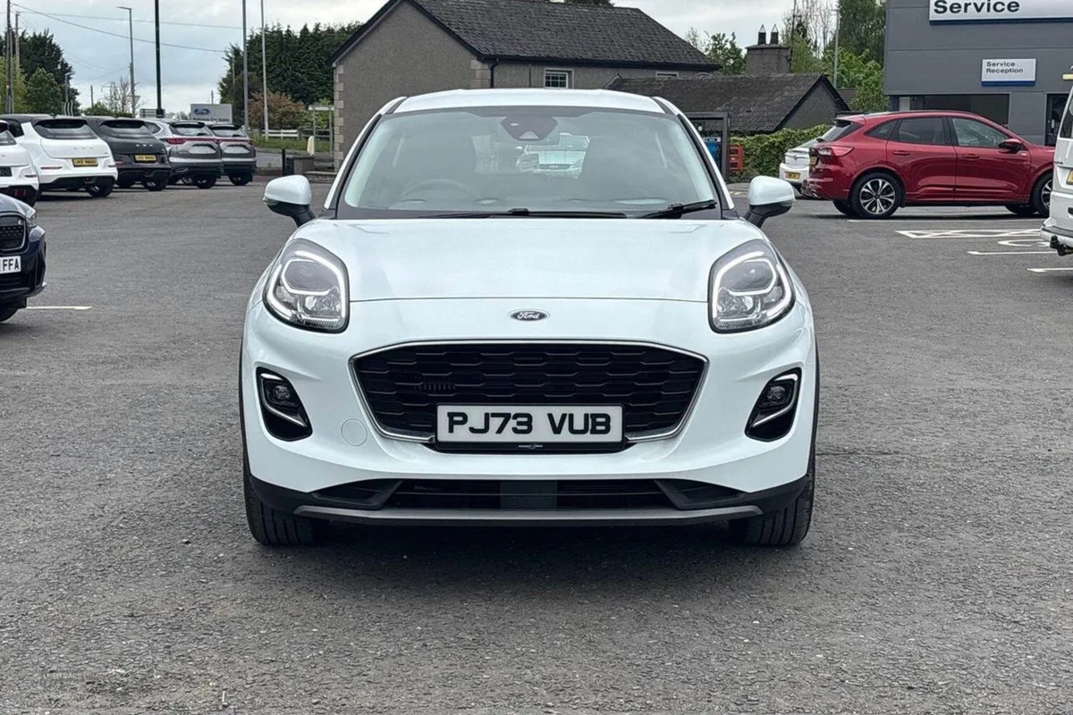 Ford Puma 1.0t 125PS Titanium in White With Only - Image 4