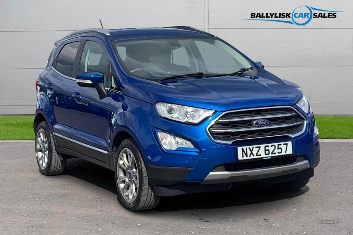Ford EcoSport 1.0t 125PS Titanium in Blue With 40K - Image 1
