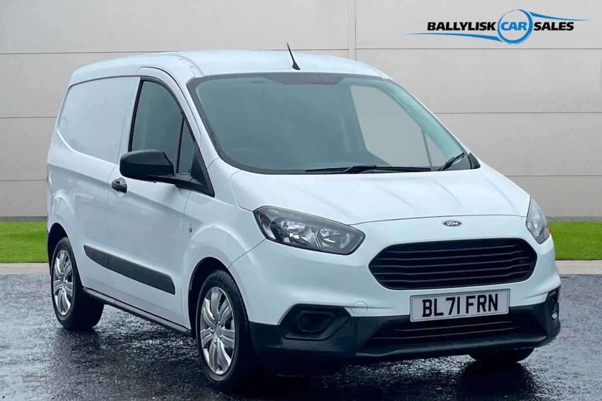 Ford TRANSIT COURIER 1.0 Leader IN White With Onl - Image 1