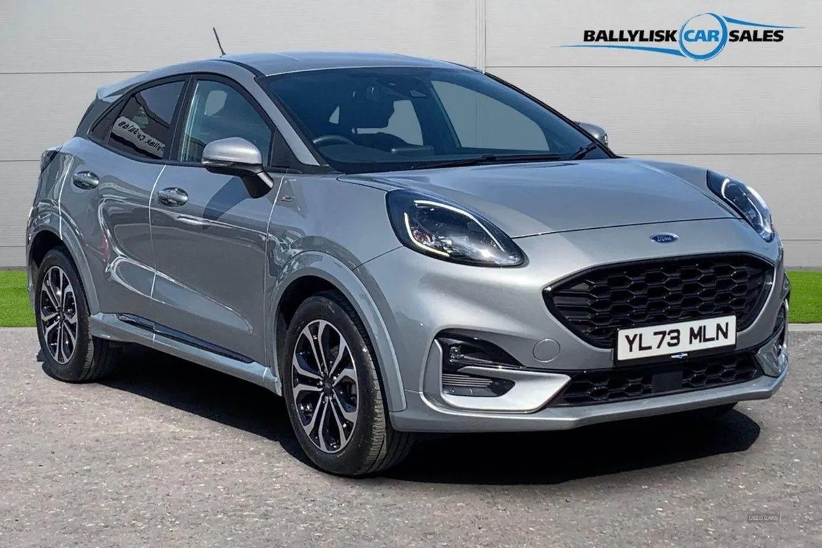 Ford Puma 1.0t 125PS St-line in Solar Silver With - Image 1