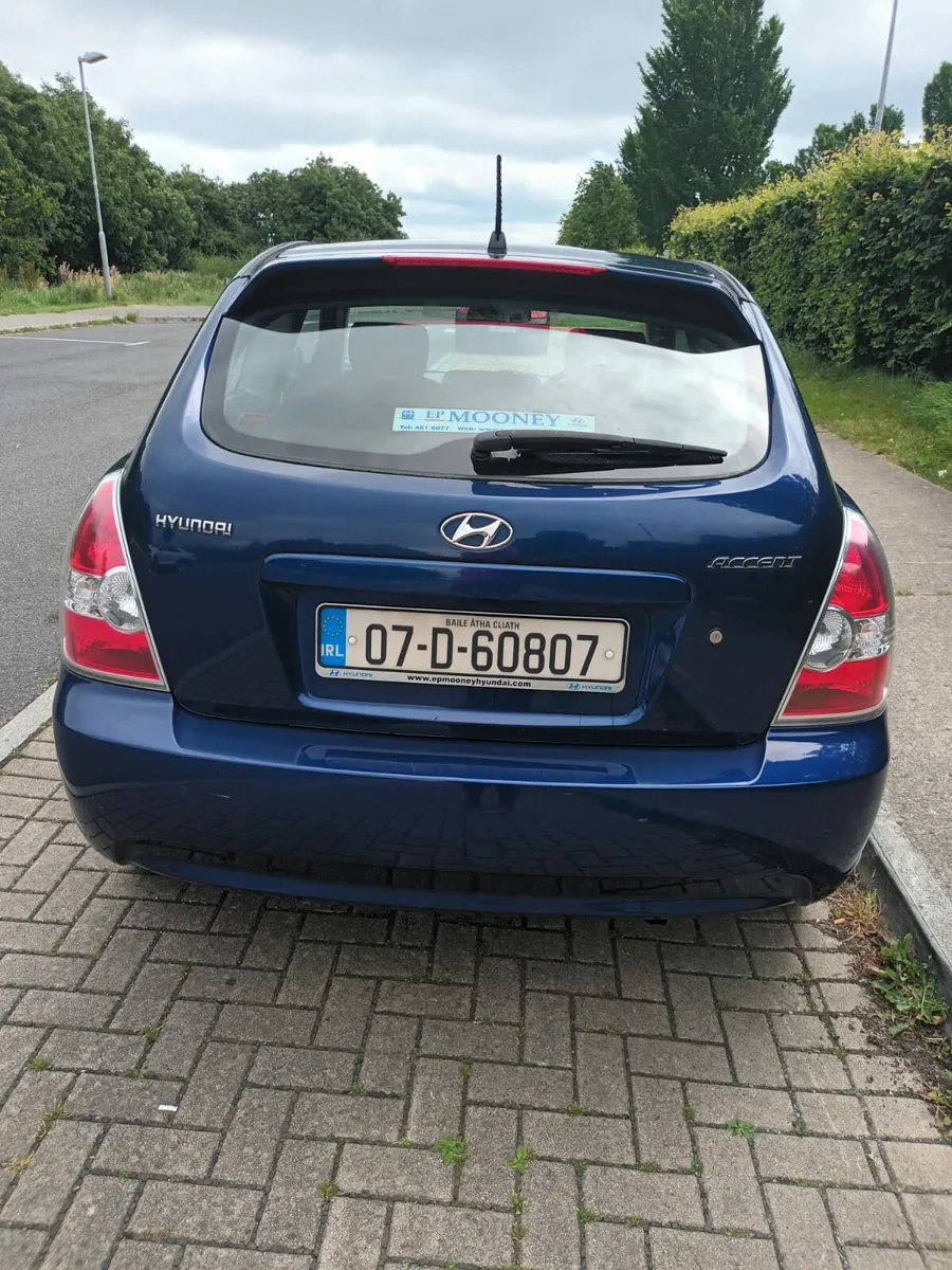 Hyundai Accent sport 3Dr low klms valid nct - Image 4