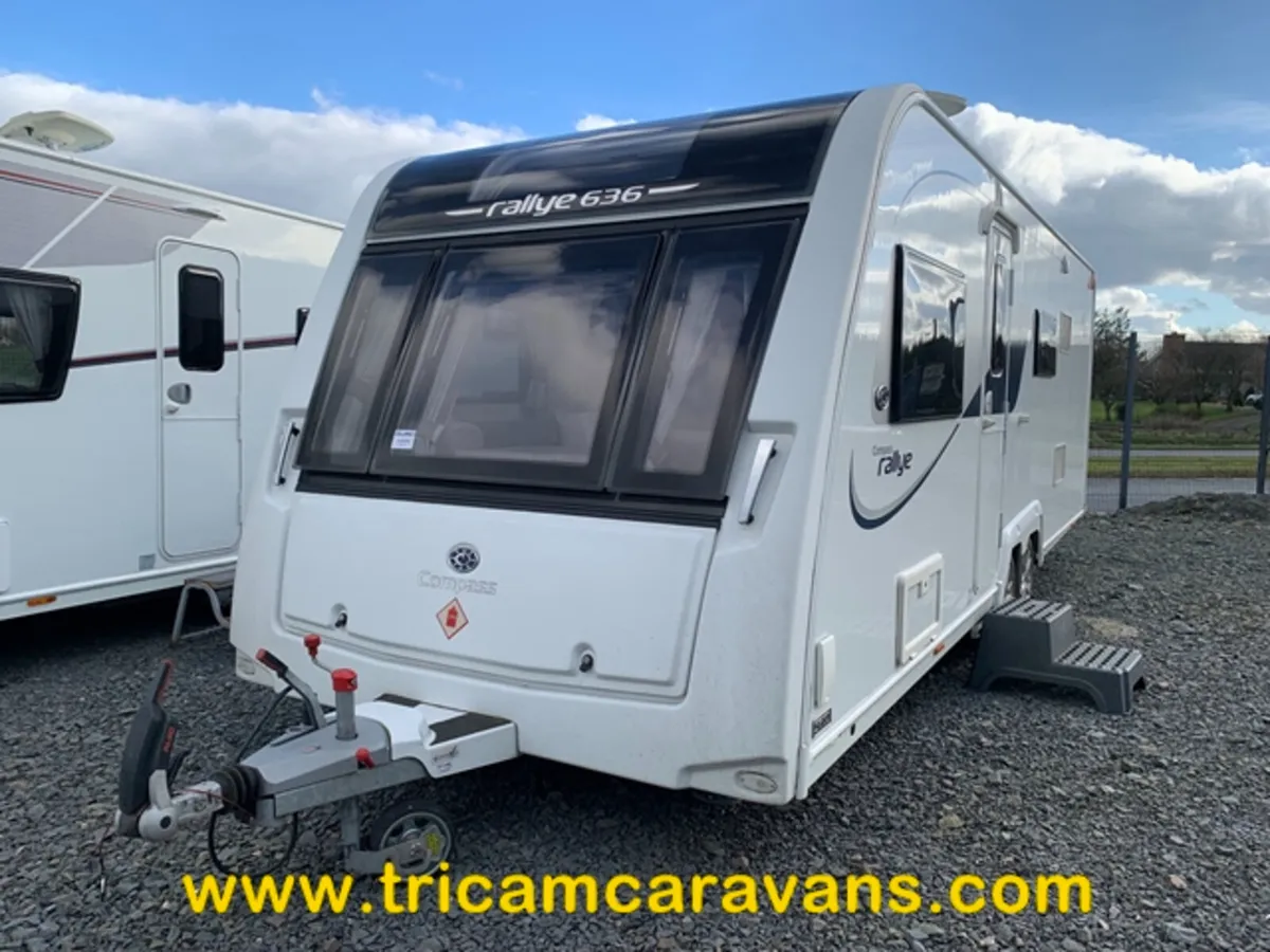 2016 Compass Rallye 636/6 Twin Axle, Fixed Bunks - Image 1