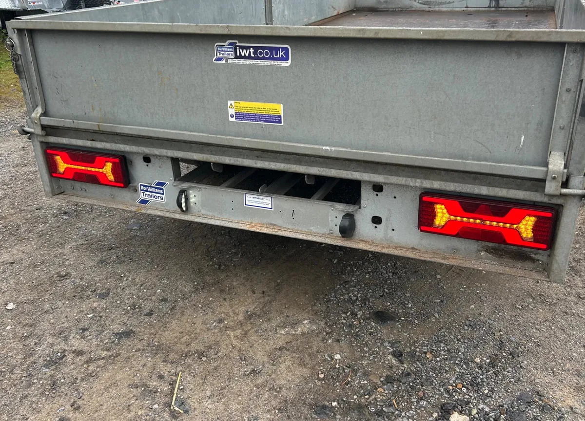 Ifor Williams 14x6.6 Tri Axle Dropside Trailer - Image 3