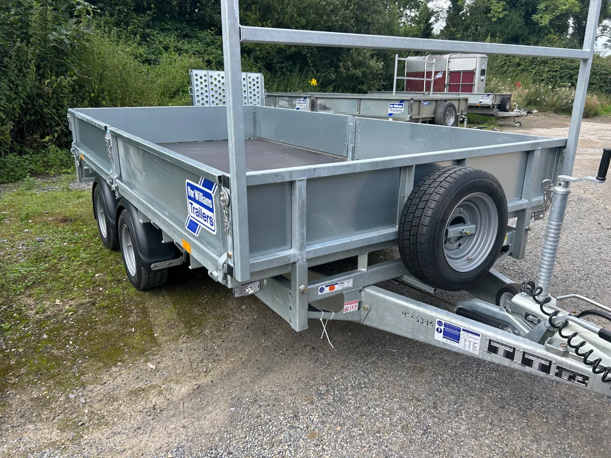 New Ifor Williams 12x6.6 Dropside Trailer - Image 2