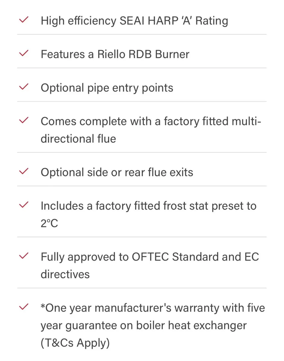 Grant Vortex 15-26KW Condensing Oil Boiler - Image 3