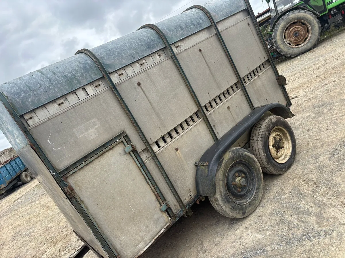 Ivor Williams cattle trailer - Image 1