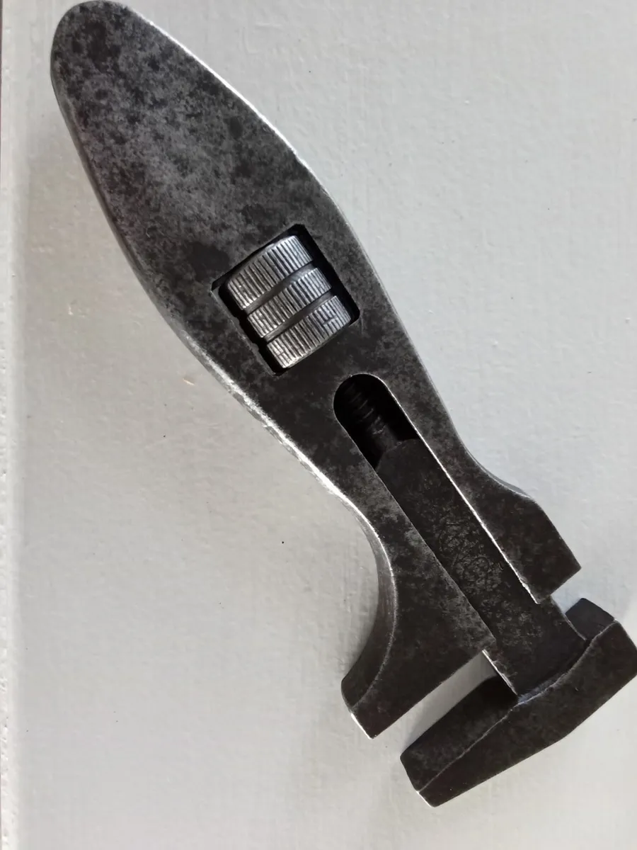 Vintage Adjustable Bicycle Wrench. - Image 1