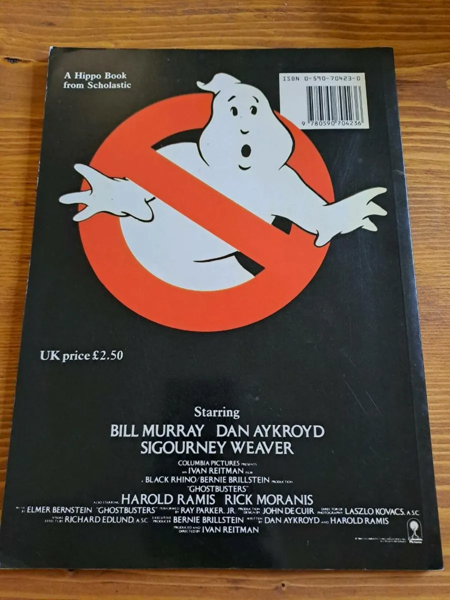 1984 Gostbuster storybook - Image 2