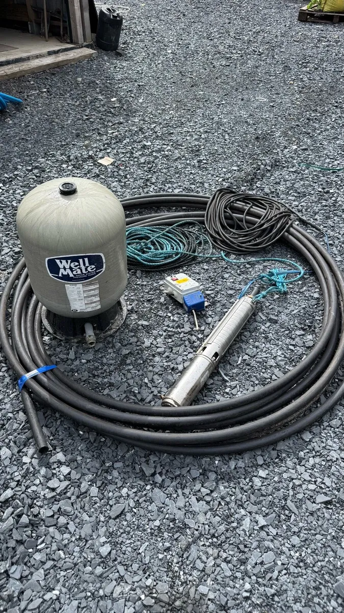0.75HP Grundfos Submersible Well Pump - Image 1