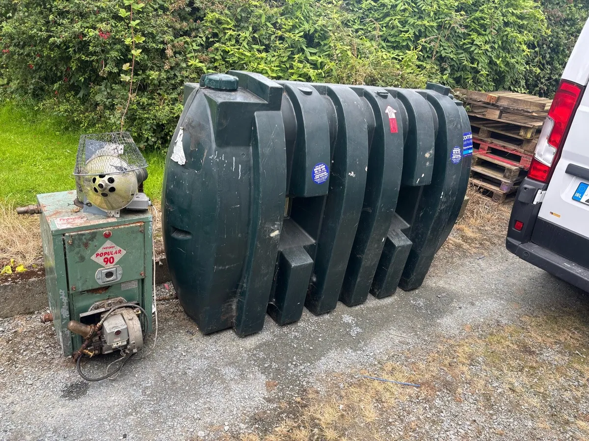 Popular 90 boiler house model including oil tank . - Image 1