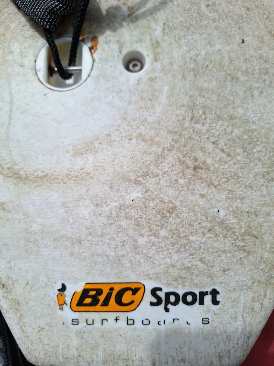 Bic Surfboard, bag, fins, leash - Image 2
