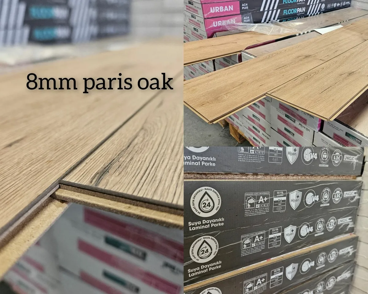 8mm Laminated Click Flooring - Free Delivery! - Image 3