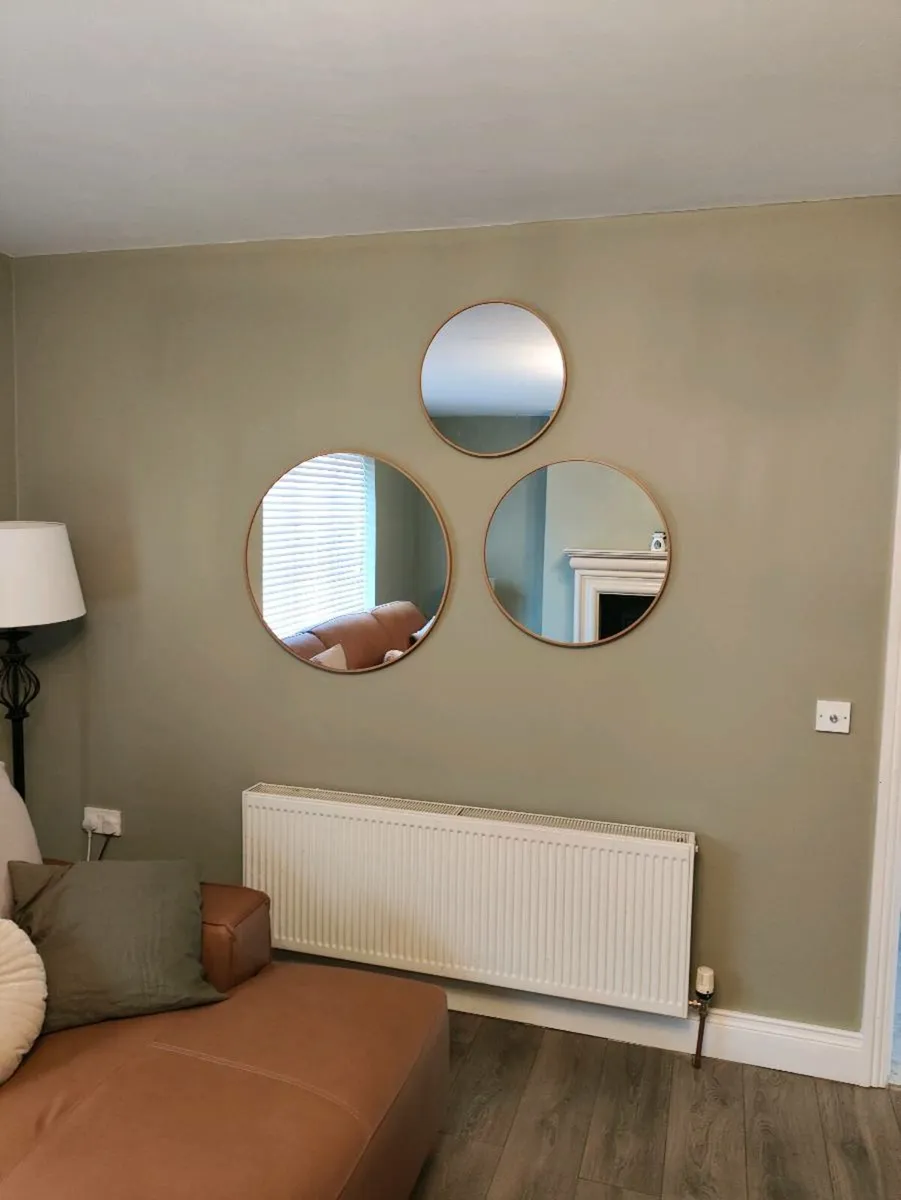 3 round mirrors from jusk - Image 2
