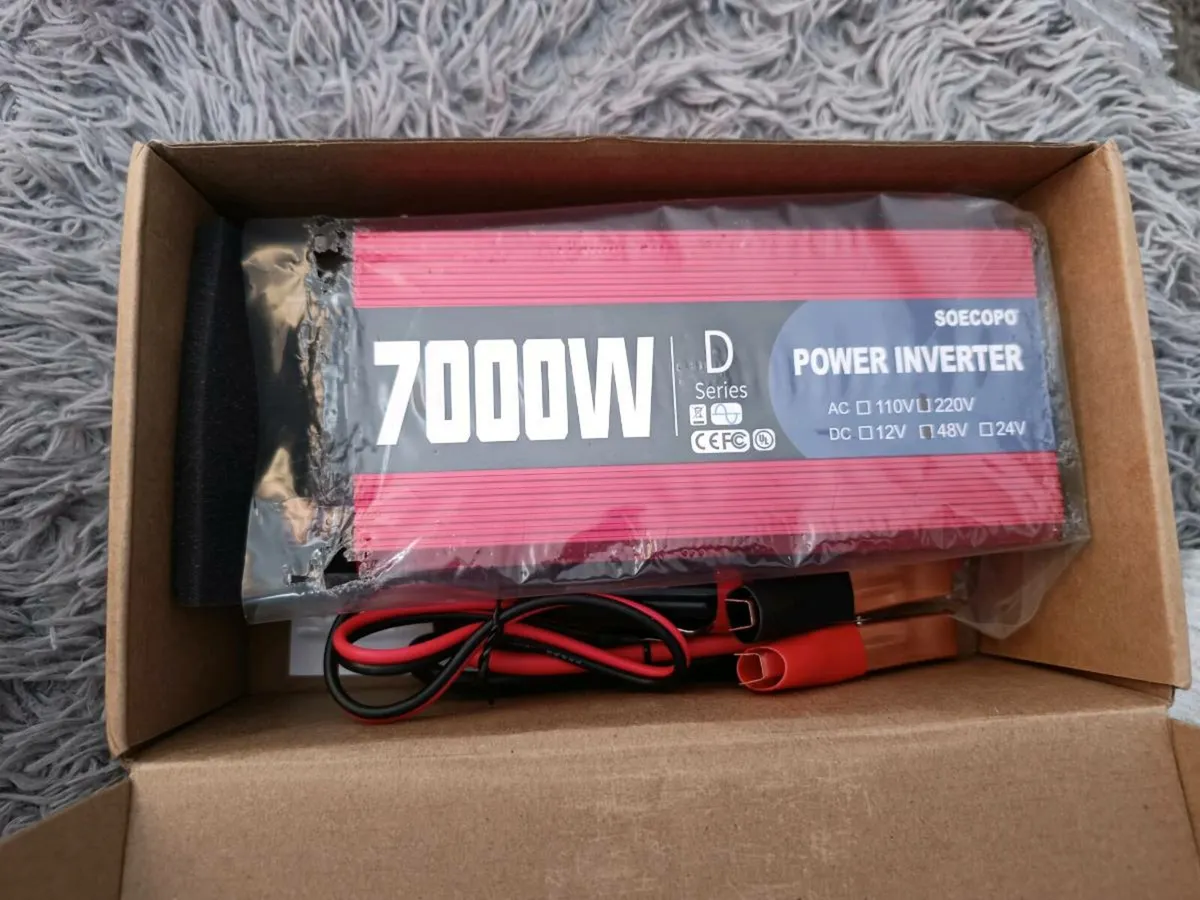 Car converter 48v to 220v - Image 1