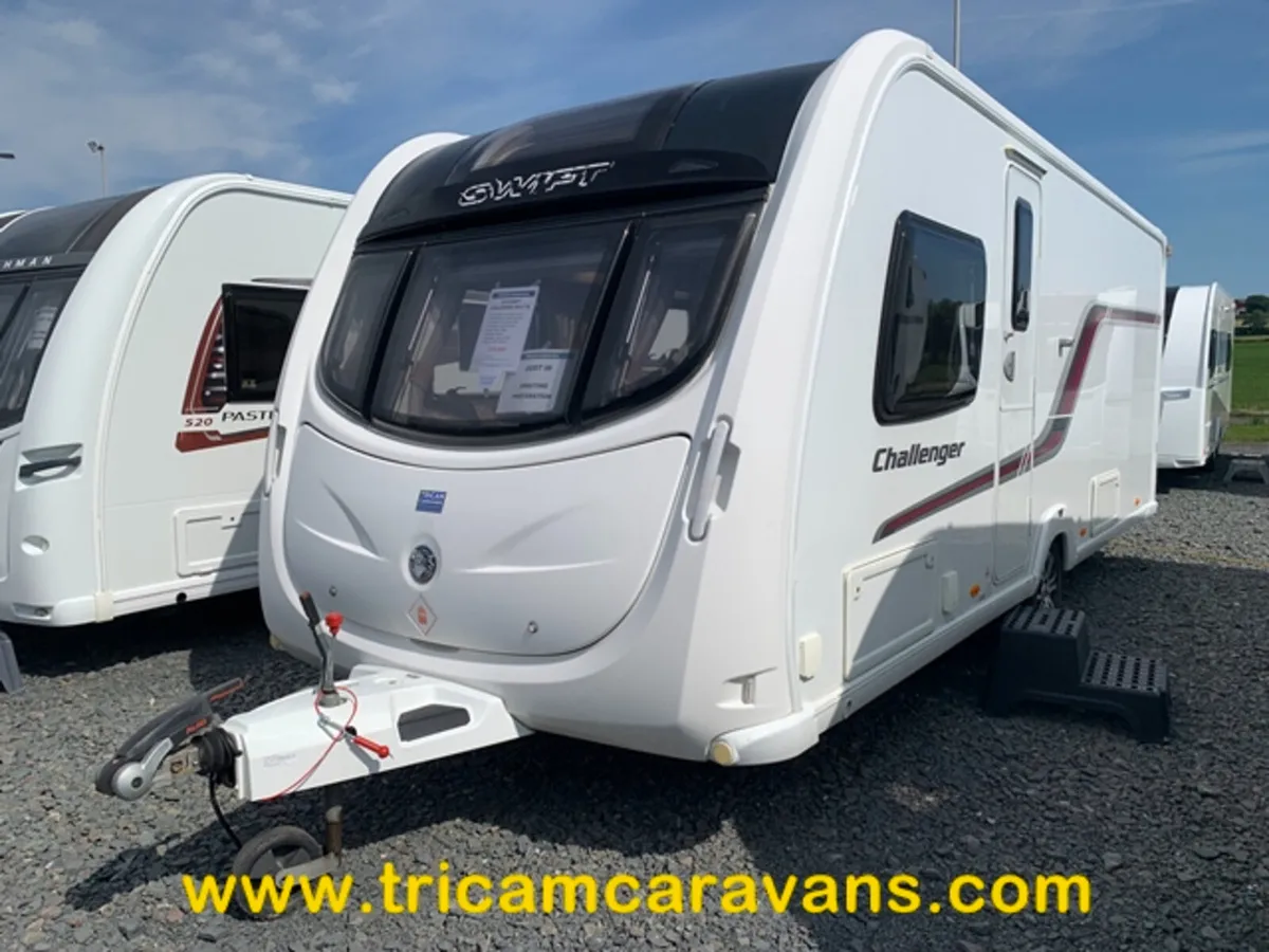 2012 Swift Challenger 580/4 Transverse Island Bed - Image 1