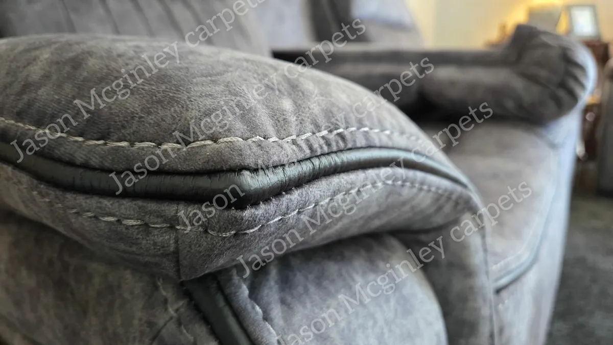 NEW Living Room Sofa - Cana in Grey or Sand - Image 3