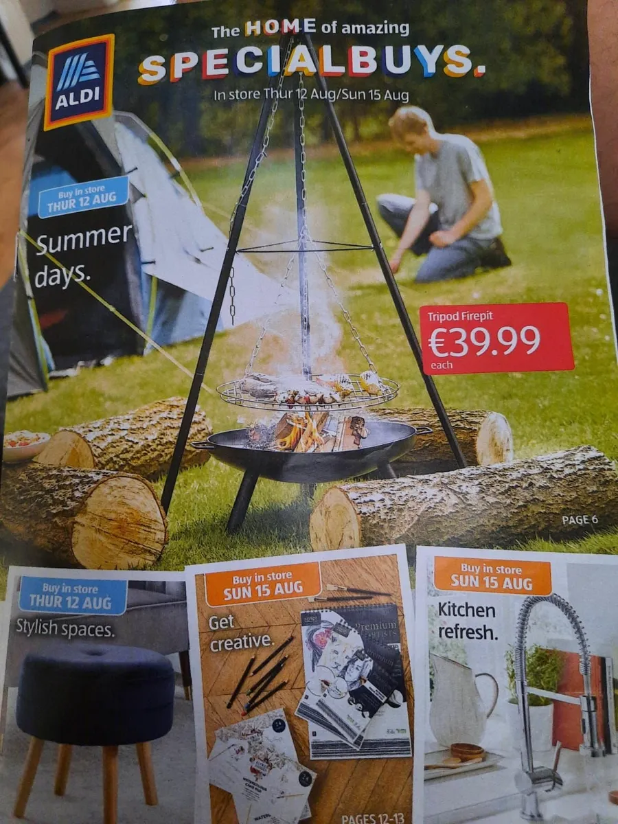 Fire pit with Barbecue - Image 2