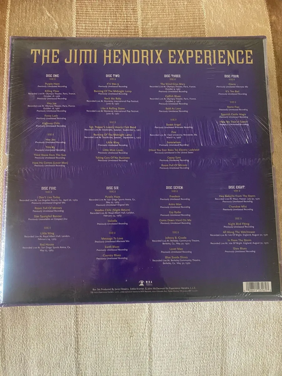 Jimi Hendrix Experience Cd Boxset *New* - Image 3