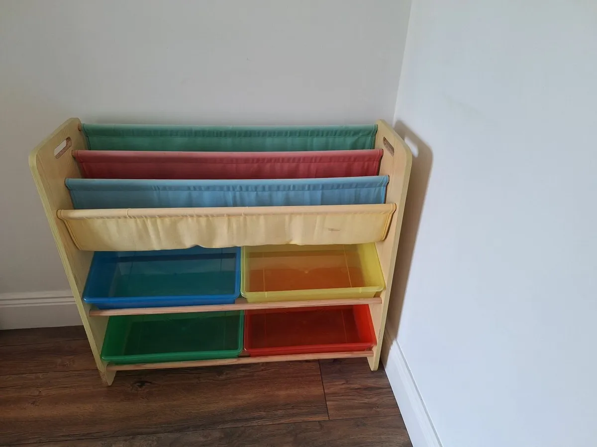 Book case & toy storage unit - Image 1
