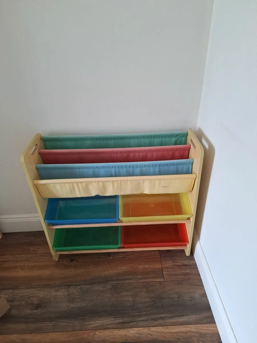 Book case & toy storage unit - Image 2