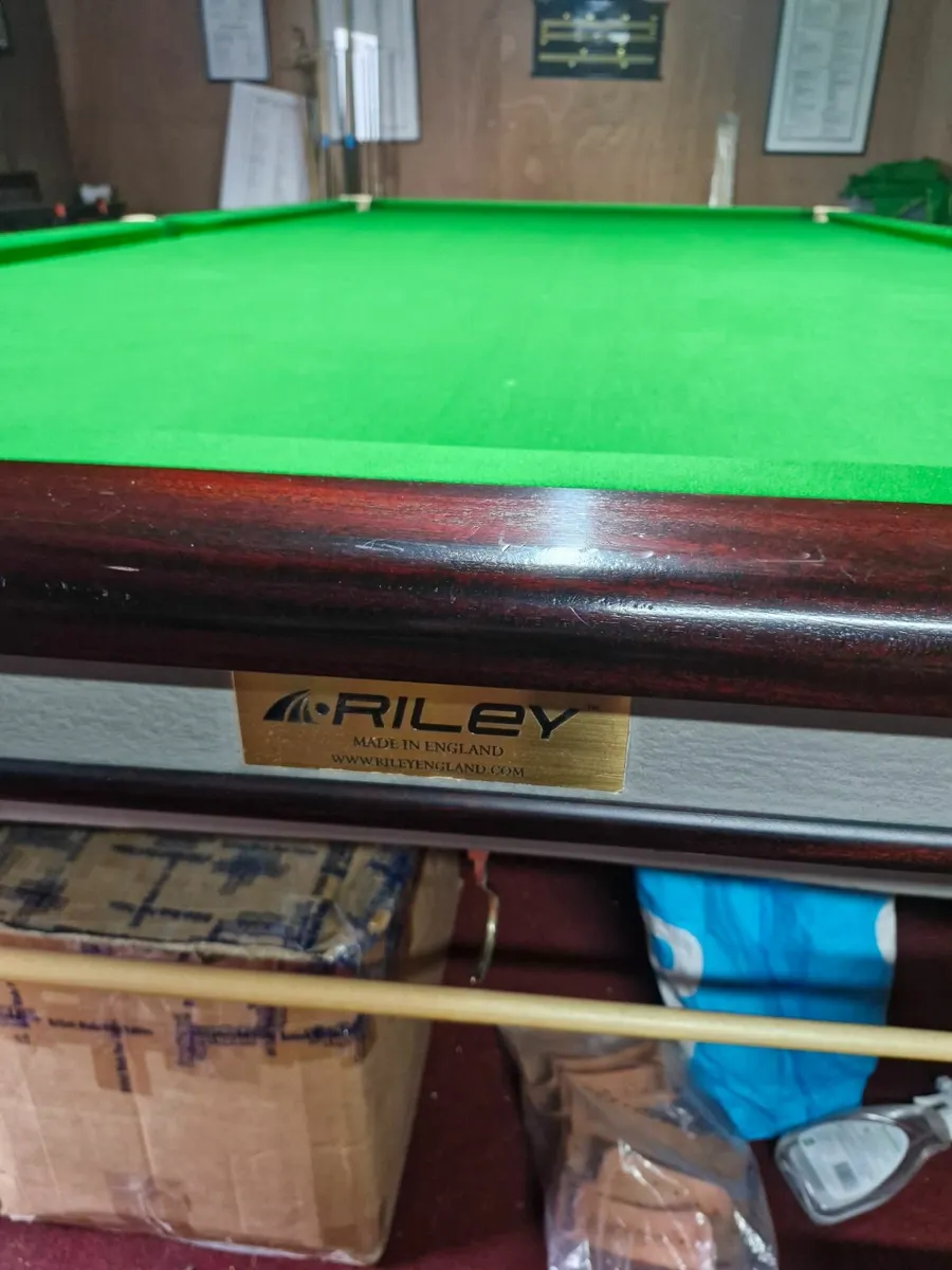 Riley aristocrat 12x6 smooker table - Image 2